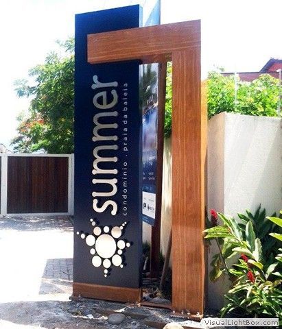 Exterior Signage Entrance, Totem Signage, Stone Signage, Monument Signage, Entrance Signage, Pylon Sign, Signage Board, Architectural Signage, Monument Signs