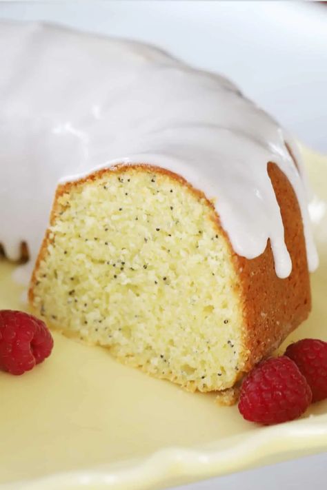 Lemon Poppy Seed Bundt Cake - The Carefree Kitchen Lemon Poppyseed Bundt Cake, Poppyseed Bundt Cake, Lemon Poppy Seed Bundt Cake, Lemon Poppyseed Cake Recipe, Poppy Seed Cake Recipe, Poppy Seed Bundt Cake, Easy Bundt Cake Recipes, Easy Bundt Cake, Lemon Poppyseed Cake