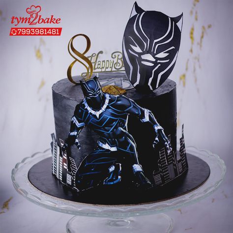 Black Panther Cake, Panthers Cake, Birth Cakes, Avengers Cake, Fan Boy, Deadpool Art, Avenger Birthday Party, Avengers Birthday, Black Panthers