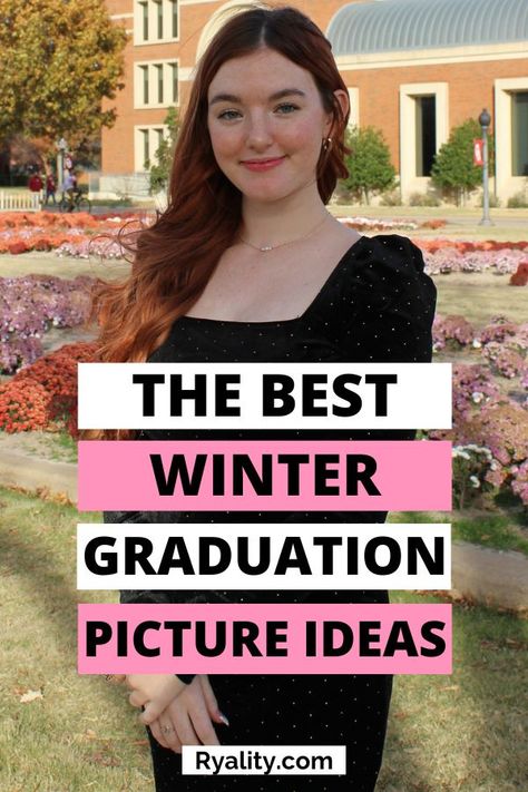 the winter graduation pictures outfit ideas are so cute! Winter Graduation Pictures, College Graduation Pictures Outfits, Winter Graduation Dress, Graduation Pictures Ideas, Winter Graduation Outfit, Graduation Pictures Outfits, Graduation Picture Ideas, Graduation Guest Outfit, Winter Graduation