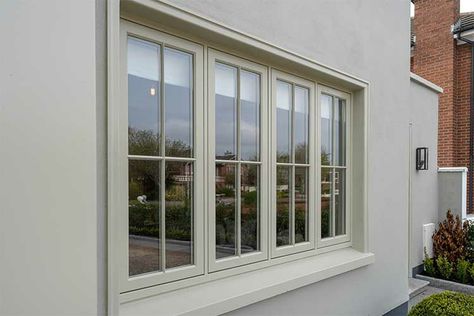 Casement Windows Exterior, Door And Window Design, Cottage Windows, House Window Design, Casement Window, Timber Windows, Bow Window, Clerestory Windows, Dormer Windows