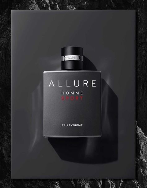 Chanel Allure Homme Sport Eau Extreme, Chanel Allure Homme Sport, Mens Luxury Accessories, Male Accessories, Chanel Allure Homme, Chanel Allure, Gentleman's Club, Tom Ford Perfume, Photoshop Poster