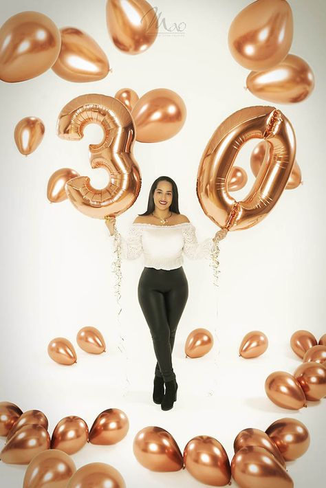 30 Year Old Woman Birthday Photo Shoot Ideas.  Poppin' 30th Birthday. #30years #portrait #women #girlportrait #girlbirthday #photostudioportrait Birthday Photo Shoot Ideas, Single Pose, Birthday Poses, Portrait Women, Birthday Photo Shoot, Woman Birthday, Women Portrait, Photo Shoot Ideas, Dirty Thirty