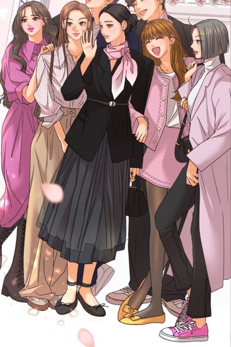 The Fox Club Webtoon, Fox Club Webtoon, Fox Club, The Fox, Manhwa Manga, Cartoon Drawings, Drawing Reference, Sailor Moon, Fox