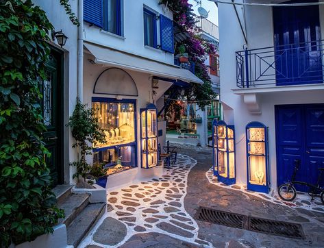 Narrow Alley, Skiathos Island, Skiathos Greece, Greek Island Hopping, Greek Travel, Skiathos, Greece Vacation, Island Hopping, Greek Island