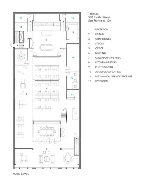 Gallery of Tolleson Offices / Huntsman Architectural Group - 20 Office Floor Plan Ideas, Architectural Firm Office, Floor Plan Ideas, Banks Office, Office Floor Plan, Wood Truss, Interior Design Template, Amtico Flooring, Story Planning