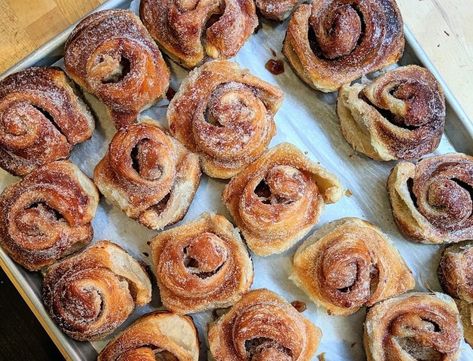 Morning Buns, Tartine Bakery, Morning Bun, Croissant Dough, Croissant Recipe, Breakfast Pastries, Bun Recipe, Our Daily Bread, Sweet Roll