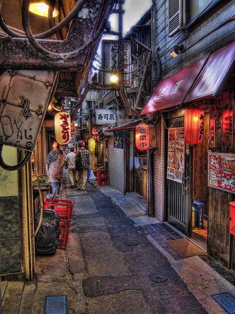 Omoide Yokocho Alley, Shinjuku, Japan ➤ Fuel your wanderlust at www.matadornetwork.com! Japan Street, Go To Japan, Kyushu, Japanese Architecture, Okinawa, Japanese Culture, Tokyo Japan, Japan Travel, Osaka