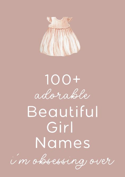 Gorgeous long girl names that can be shortened to beautiful nicknames. Almost a hundred sweet baby girl names with pretty nicknames! (Girl names with nicknames + baby names and meanings) Pretty Nicknames, Girl Names With Nicknames, Best Baby Girl Names, Long Girl Names, Sweet Baby Girl Names, Sweet Girl Names, Cool Baby Girl Names, Names With Nicknames