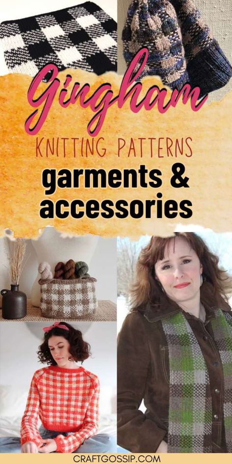 Knitting Plaid, Argyle Vest, Scarf Knitting Pattern, Come Along With Me, Knitting Diy, Circular Knitting Machine, Knit Headband Pattern, Candles Diy, Colorwork Knitting