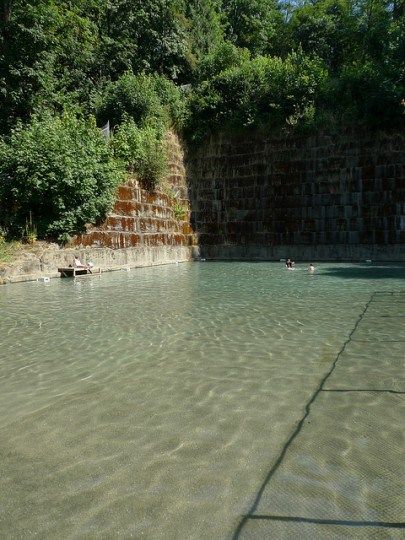 Tenino Sandstone Quarry Pool - Tenino, Wa Abandoned Nature, Diving Boards, Rock Quarries, Watering Hole, Pacific Nw, Jungle Wallpaper, Natural Pool, Swimming Holes, Summer Memories