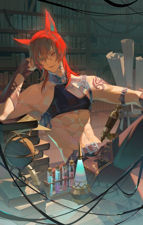 Latest Tweets / Twitter Miqo'te Male, Realm Reborn, Final Fantasy Collection, Final Fantasy Artwork, Final Fantasy Art, Cat Boys, Art Prompts, Final Fantasy Xiv, Digital Art Illustration