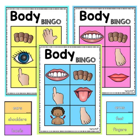 Human Body Bingo | Top Teacher Qr Code Activities, Protective Behaviours, Online Teaching Resources, Top Teacher, Bingo For Kids, Teacher Freebies, Human Body Parts, Diy Classroom, Body Awareness