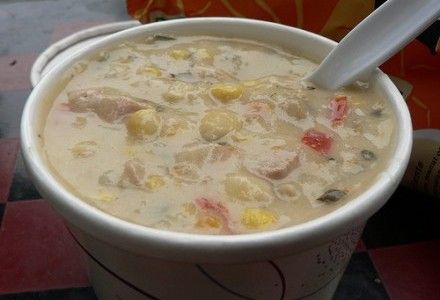 mexican-chicken-chowder Wawa Chicken Corn Chowder Recipe, Wawa Chicken Corn Chowder, Chicken Corn Chowder Recipe, Broccoli Cauliflower Casserole, Creamy Casserole, Gf Soups, Chicken Chowder, Corn Soup Recipes, Chicken Corn Chowder