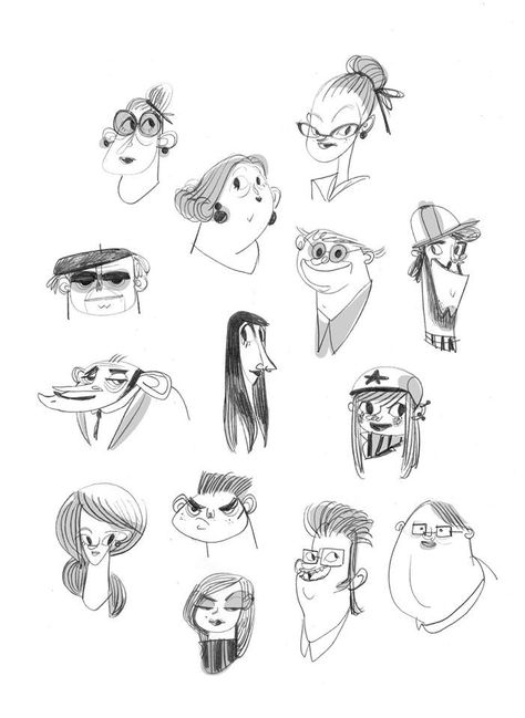 Character Sketching, 동화 삽화, Cartoon Style Drawing, Illustration Styles, Character Design Sketches, Illustration Art Drawing, 캐릭터 드로잉, Character Sketches, Cartoon Faces