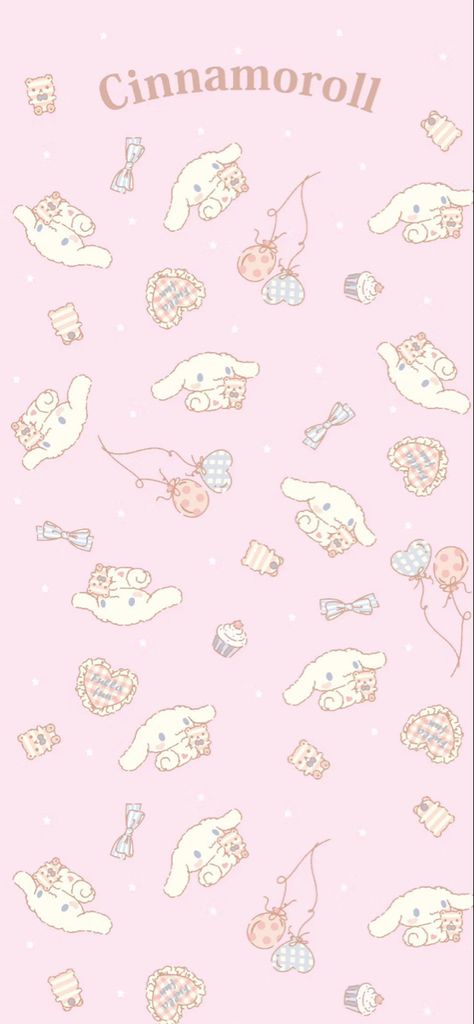 Cinnaroll Sanrio Wallpaper, Pink Cinnamoroll Wallpaper, Sanrio Wallpaper, Pink Wallpaper, Iphone Wallpaper, Wallpapers, Iphone, Anime, Pink