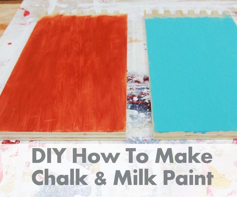 DIY How to Make Chalk Paint & Milk Paint : 3 Steps (with Pictures) - Instructables Milk Paint Diy, Milk Paint Recipes, Make Chalk Paint, Chalk Paint Recipe, Homemade Chalk Paint, Homemade Chalk, Revamp Furniture, Paint Tips, Paint On Wood