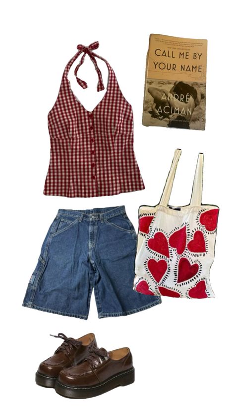 Coquette Lana gingham call me by your name aesthetic Call Me By Your Name Outfits, Your Name Aesthetic, Name Aesthetic, Gingham Outfit, Call Me By Your Name, Cottagecore Outfits, Downtown Outfits, Outfit Layout, Velvet Fashion