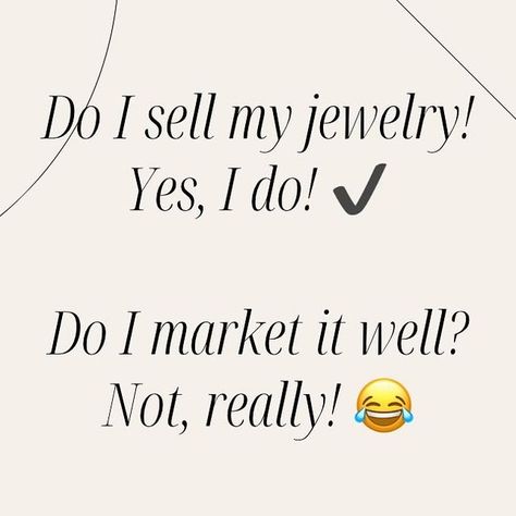 Lori Klemsen on Instagram: "I love my frequent flyers to my Instagram page! Thank you!!   I’m going to call out the pink elephant in the room….. I’m not a Salesperson by any stretch of the word! But, what I am, is a Maker! Making jewelry has been a hobby of mine for years.   Do I sell my jewelry? YES!  Do I get feedback from buyers that they love it? YES!  Do people tell me I need better marketing? YES! But folks, I operate on a grassroots budget! 😂  So for now, here on my page you will see the style of jewelry I make! If it sparks interest, let me know by shooting me a message!  I’ll start including prices on my posts (if I can remember!) 😂  Honestly, I just get joy out of making jewelry and showcasing my work on my page.  Thanks for stopping by!! 💝  #handmade #handmadejewelry #diy #ea Jewelry Quotes Funny, Business Meme, Customer Quotes, Perfume Tips, Elephant In The Room, Yes But, Jewelry Quotes, My Jewelry, My Posts