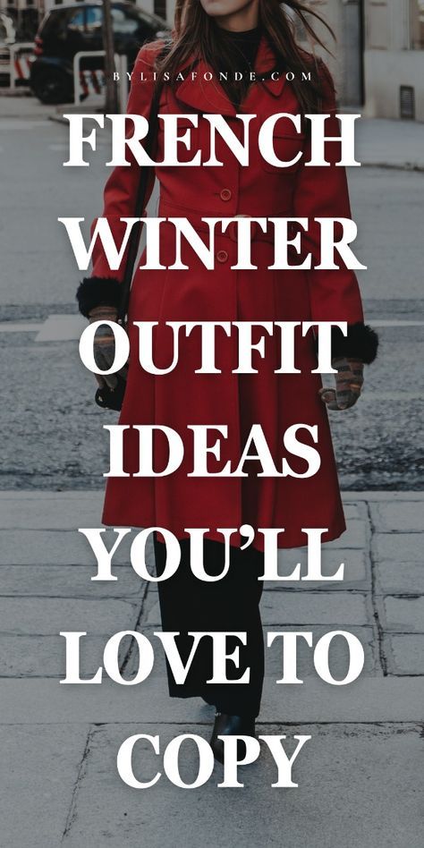 20+ Cute & Trendy Winter Outfit Ideas for Women. Winter Outfit Ideas for That Girl | It Girl Women Winter Fashion | Cozy & Chic Solo Winter Looks #winter #outfits #winteroutfits, #winterfashion2024, #cozylooks, #winterstyle, #stylishlayers, #winterwardrobe, #chicwinterlooks, #cozyfashion, #winteroutfitideas, #winteressentials, #coldweatherfashion French Casual Outfits Parisian Chic, Winter French Outfits Parisian Style, French Winter Outfits Parisian Chic, France Winter Outfit, Parisienne Style Parisian Chic, French Outfit Winter, Paris Winter Outfit Parisian Style, Paris Outfits Winter French Style, Outfits For Paris Winter