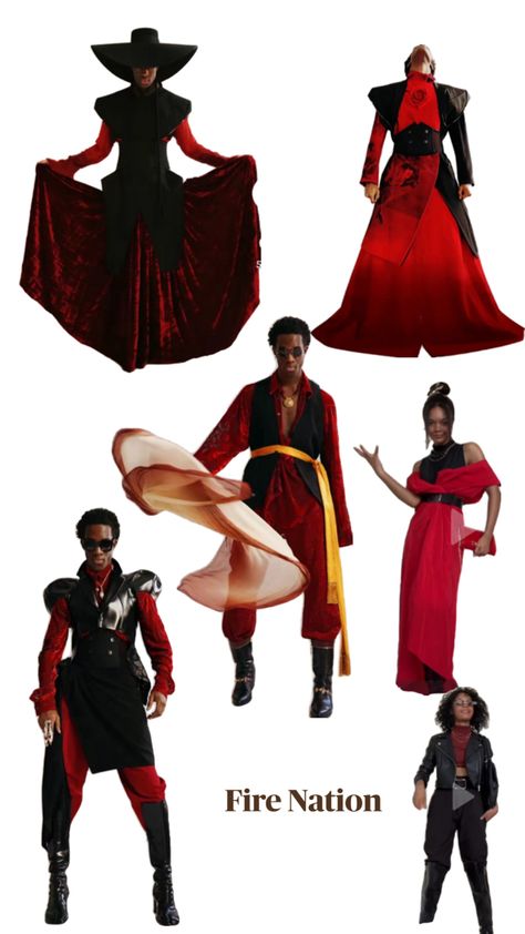 Fire Nation, Clothes