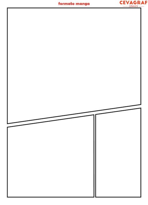 3 Panel Comic Strip, 3 Panel Comic, Ideas De Comics, Comic Strip Template, Comic Template, Blank Comic Book, Template Art, Manga Ideas, Comic Book Template