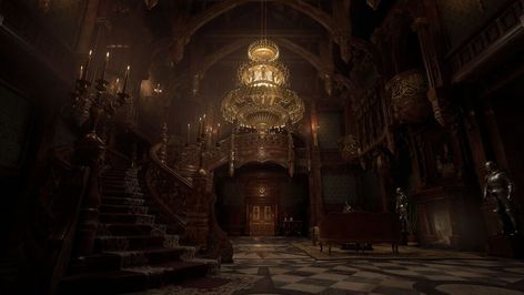 Castle Dimitrescu | Resident Evil Wiki | Fandom Vampire House, Vampire Castle, Resident Evil 7 Biohazard, Resident Evil Franchise, Wayne Manor, Sabre Laser, Resident Evil Village, New Nightmare, Resident Evil Game