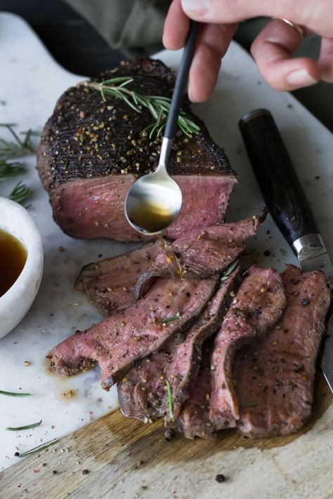 A Beginner's Guide to Sous Vide for Wild Game, Part 1 | MeatEater Cook Sous Vide Venison, Deer Roast, Sous Vide Lamb, Deli Style Sandwiches, Venison Backstrap, Venison Roast, French Dip Sandwich, Sous Vide Recipes, Wild Game Recipes