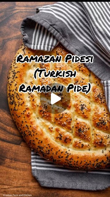 Luay Ghafari on Instagram: "Flatbreads from Around the World EP 4: Ramazan Pidesi (Ramadan Pide) from Turkey! COMMENT “recipe” and I’ll send you the link to your DMs! Make sure to save the recipe, the ingredients are in the comments! . This recipe can easily be veganized. Some suggestions in the blog post. . Pide. Ramazan pidesi. Turkish food. Baking. Turkish Pide. Flatbread. Flat bread. . #baking #flatbread #yeastbread #turkishfood" Turkish Flat Bread Recipes, Pide Recipe Turkish, Turkish Flatbread Recipe, Turkish Bread Recipe, Pide Recipe, Turkish Flat Bread, Pide Bread, Turkish Pide, Turkish Bread