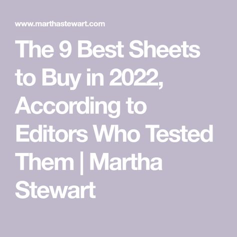 The 9 Best Sheets to Buy in 2022, According to Editors Who Tested Them | Martha Stewart Best Bed Sheets To Buy, Best Sheets To Buy, Best Cotton Sheets, Plaid Sheets, Best Bed Sheets, Boll & Branch, Hotel Sheets, The Citizenry, Best Sheets