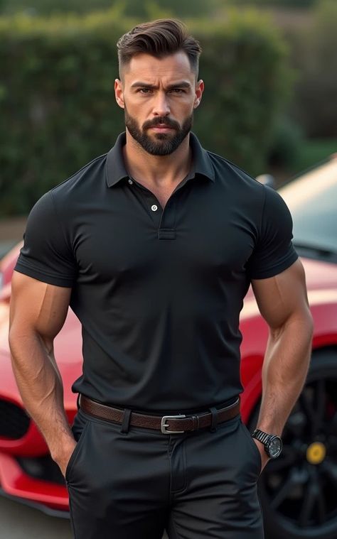 Tall Handsome Men, Casual Professional Outfits, Leisure Outfits, Guy Madison, Jesse Metcalfe, Black Men Beards, Handsome Male Models, Minimalist Fashion Men, Minimalist Men