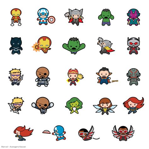 Cricut Marvel Projects, Avengers Stickers, Avengers Drawings, Chibi Marvel, Avengers Cartoon, Harry Potter Disney, Tree Drawings Pencil, Cool Tech Gadgets Electronics, Marvel Drawings