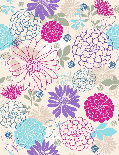 Pattern Textile Design, Peony Illustration, Sunflower Iphone Wallpaper, Wallpaper Seamless, Page Decoration, Plant Vector, Textile Pattern Design, Vector Flowers, Floral Prints Pattern