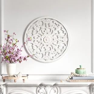 Wall Accents You'll Love in 2022 | Wayfair.ca Contemporary Rustic Decor, Carved Wood Wall Art, Medallion Wall Decor, Kelly Clarkson Home, Botanical Wall Decor, Handmade Plant, Geometric Wall Decor, Round Wall Art, Accent Wall Decor