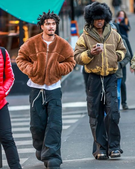 Back in NY but here’s some of my favorites looks from Paris this week. What a city. #streetfashion #fashion #street #NYC #nycfashion… | Instagram Nyc Winter Outfits Street Style Men, Men Winter Fashion Outfits Street Styles, Nyc Fashion Men, Paris Winter Outfit Ideas, New York Outfits Men, New York Street Style Winter, Winter In Nyc Outfits, Mens Winter Streetwear, Nyc Winter Outfits Street Style