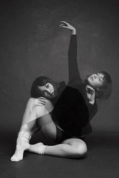 Ballet Photography Poses, Long Exposure Portrait, Dancer Photography, Ballet Pictures, Double Exposure Photography, 얼굴 드로잉, Fotografi Digital, Pose Fotografi, Photographie Portrait Inspiration