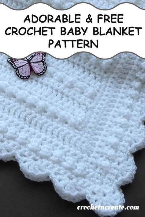 Cute And Easy Crochet, Free Crochet Baby Blanket Pattern, Easy Crochet Amigurumi, Free Crochet Baby Blanket, Baby Afghan Patterns, Crochet Baby Blanket Beginner, Baby Afghan Crochet Patterns, Crochet Baby Blanket Pattern, Crochet Baby Blanket Free Pattern