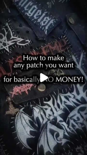 Punk Jacket Ideas, Battle Vest Ideas, Battle Jacket Ideas, Punk Patches Ideas, Diy Punk Clothes, Punk Patches Diy, Punk Diy, Punk Fashion Diy, Reworked Clothes