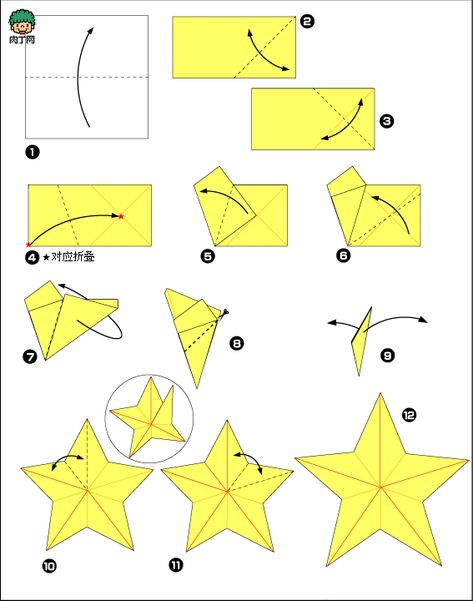 Easy Origami Star, Sailor Moon Wands, Origami Lucky Star, Origami Step By Step, Tutorial Origami, Moon Cosplay, Origami Star, Moon Crafts, Star Wand