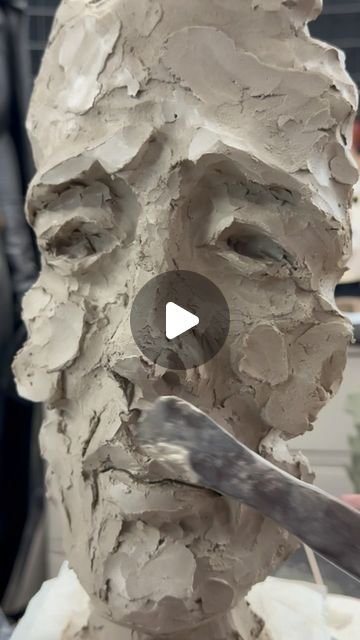 Toby Wayne Larson on Instagram: "Putting on the final touches! This is about 40 minutes of sculpting time! Follow @tobywayneart for more! Thank you! #tobywayneart #art #artofinstagram #figurativeart #clay #sculptor #sculpt #reeloftheday #sculptures #ceramics #figurativesculpture #claysculpture #human #sculpture_art #sculpt_artwork #contemporyart #ceramicart #reelitfeelit #figurative #timelapse #sculpture #sculptureart #sculptureartist #ceramic #reel #reels #tutorials #artsculpture #reelsinstagram" Sculpting A Face In Clay, Human Face Sculpture, Sculpture Art Clay Sculpting Tutorials, Clay Face Sculpture, Face Art Drawing, Sculpting Tutorials, Ceramic Sculpture Figurative, Anatomy Sculpture, Human Sculpture