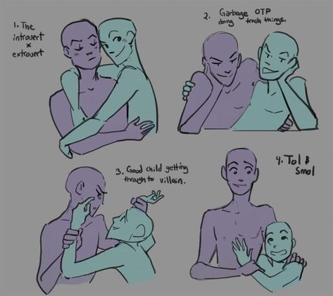 Relationship Reference Poses, Shipping Poses, Otp Drawing Poses, Bf Gf Dynamics, Polyamorous Ship Dynamics, Ship Dynamics Art, Love Dynamics, Dynamic Ships, Shipping Dynamics