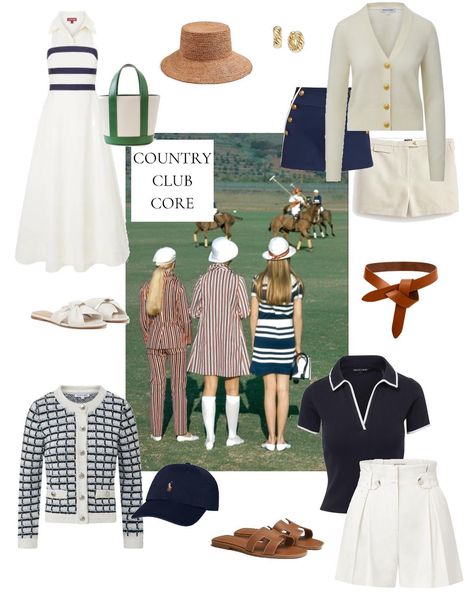 Country Club Grandpa Aesthetic, Country Club Aesthetic Outfits, Country Club Outfits, Grandpa Aesthetic, Country Club Outfit, Country Club Aesthetic, Golf Baby Showers, Golf Baby, Club Aesthetic