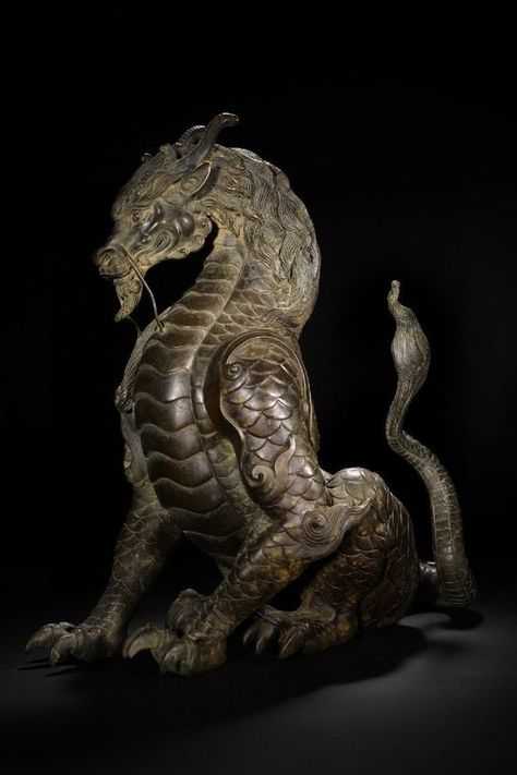 Chinese Dragon Sculpture, Chinese Dragon Statue, Asian Sculptures, Anatomy Sculpture, Asian Art Museum, Asian Dragon, Dragon Sculpture, Dragon Statue, Chinese Architecture