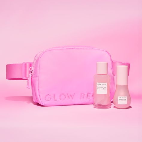 We’ve paired our signature Dewy Duo, featuring Watermelon Glow PHA + BHA Pore-Tight Toner & Watermelon Glow Niacinamide Dew Drops, with a limited-edition Glow on the Go Belt Bag to bring you a kit that celebrates your unique glow–as seen in our second annual Dew You Anonymous Casting Campaign. Now showing up on billboards, buses & feeds everywhere, our Dewy Duo is designed to help you achieve real, reflective glass skin so you can glow inside & out. About Glow Recipe: Glow Recipe creates clean, Skincare Product, Glow Recipe, Bubble Costume, Trending Skincare, Popular Skin Care Products, Sephora Skin Care, Preppy Jewelry, Skin Care Items, Skincare Gift Set