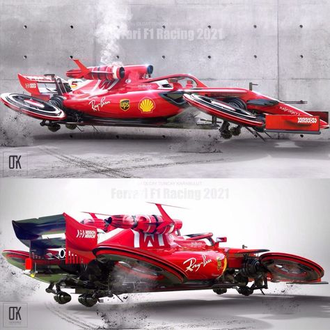 Porsche F1, Future Concept Cars, Flying Vehicles, Comic Book Artwork, Flying Car, Formula 1 Car, Ferrari F1, Car Projects, F1 Racing