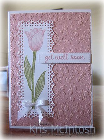 Diy Get Well Cards, Embossing Cards, Fat Bird, Tulips Card, Bride Card, Sympathy Cards Handmade, Easter Cards Handmade, Card Stamping, Everyday Cards