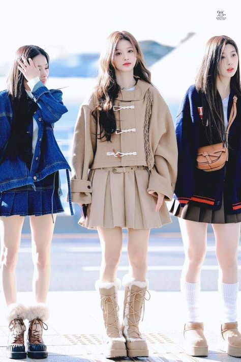 Airport Fashion Kpop, Nmixx Sullyoon, 일본 패션, Airport Fashion, 가을 패션, Kpop Fashion Outfits, Korean Outfits, Kpop Outfits, Kpop Fashion