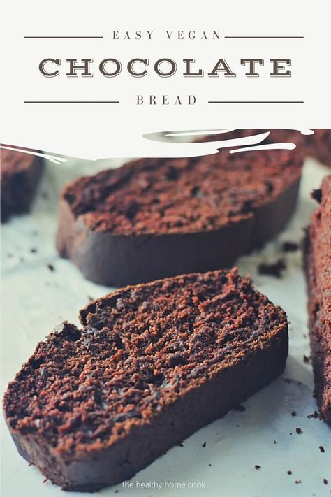 Vegan Chocolate Bread, Cocoa Bread, Vegan Key Lime Pie, Vegan Key Lime, Baking Vegan, Egg Free Desserts, Vegan Breads, Vegan Bread Recipe, Chocolate Loaf Cake