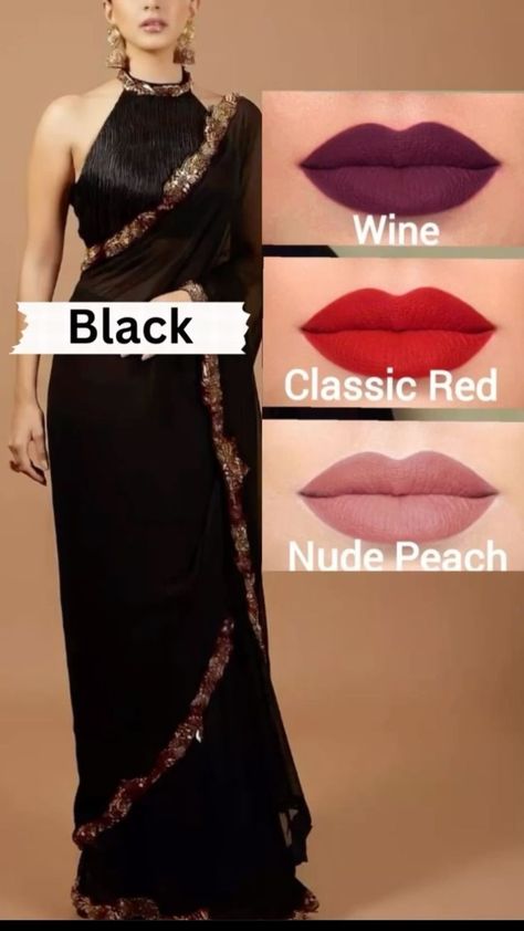 Lipstick Guide For Outfits, Lipstick Guide, Makeup Names, Shoe Hacks, Lipstick Style, Makeup Life Hacks, Lip Shades, Lipstick Hacks, Makeup Order