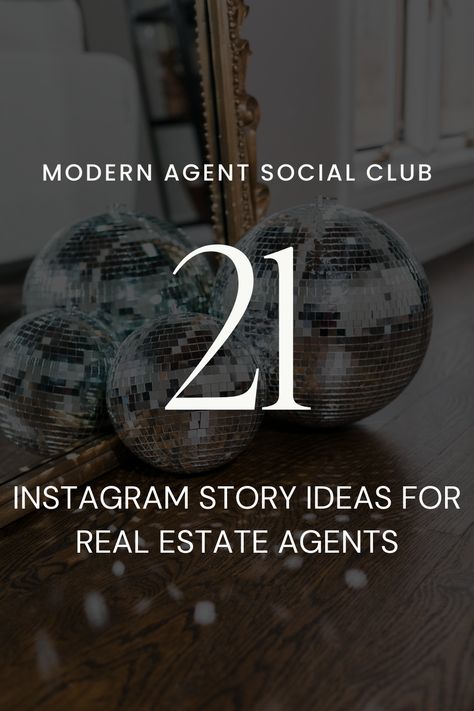 Social media is so much more than throwing a post together and closing your app for the day! It is an inside look at your life, your real estate career, and it gives other people a chance to get to know YOU and who you are behind the sold sign! That’s the exact reason why I talk about Instagram stories so much. In this blog post, I’m spilling my top secret to creating consistent content on Instagram stories AND 21 ways you can show up on stories this week. Let’s jump in! Real Estate Advice Social Media, Apps For Real Estate Agents, Closing Day Real Estate Posts, Real Estate Story Ideas, Real Estate Social Media Posts Ideas, Real Estate Instagram Stories, Real Estate Instagram, About Instagram, Real Estate Career